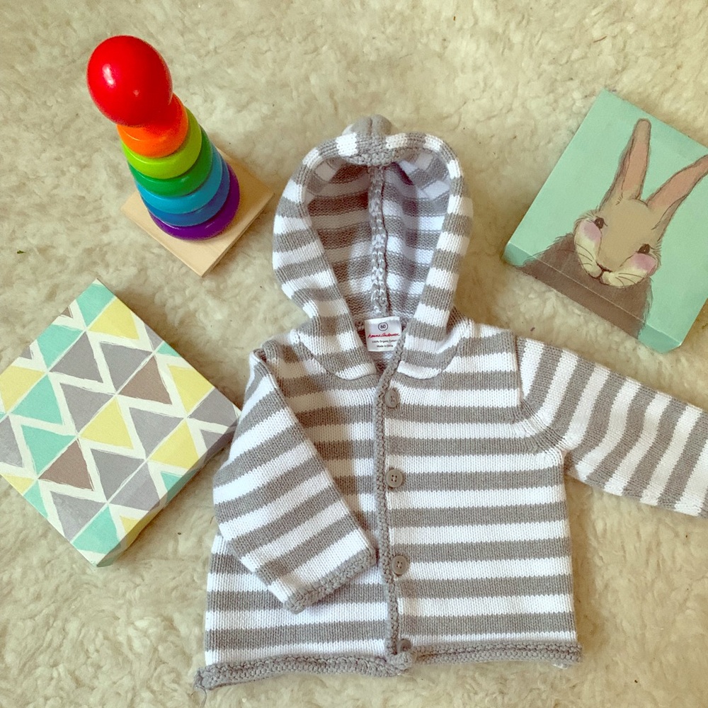 100% ORGANIC COTTON HANNA ANDERSSON BABY SWEATER